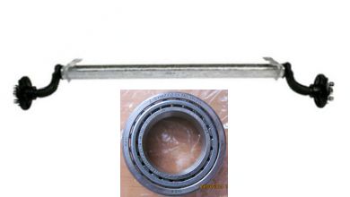 Oś skrętna AL-KO DMC750 niehamowana